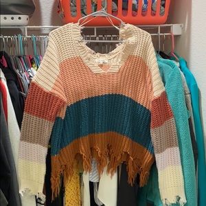 Distressed Boutique Sweater